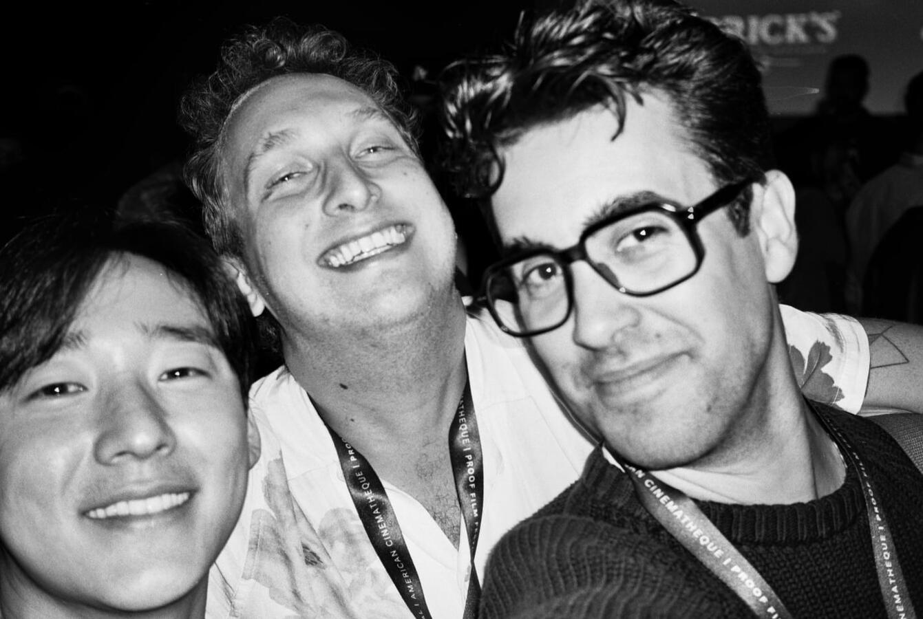 Lukas Sarnow, Chance Thomas Garcia, and Kevin Woo at PROOF Film Festival